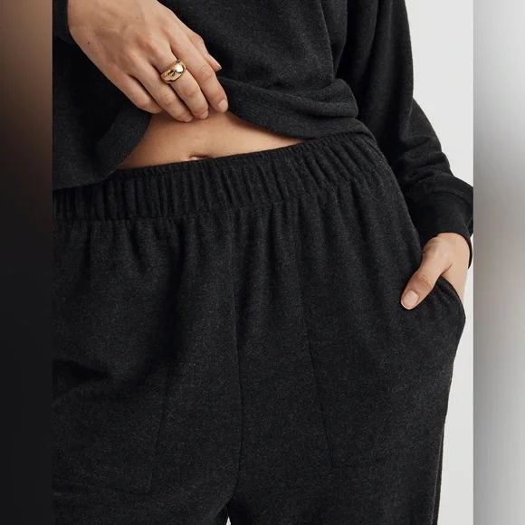 Madewell Brushed Jersey Jogger Pants - Picture 5 of 12